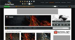 Desktop Screenshot of diablo.judgehype.com
